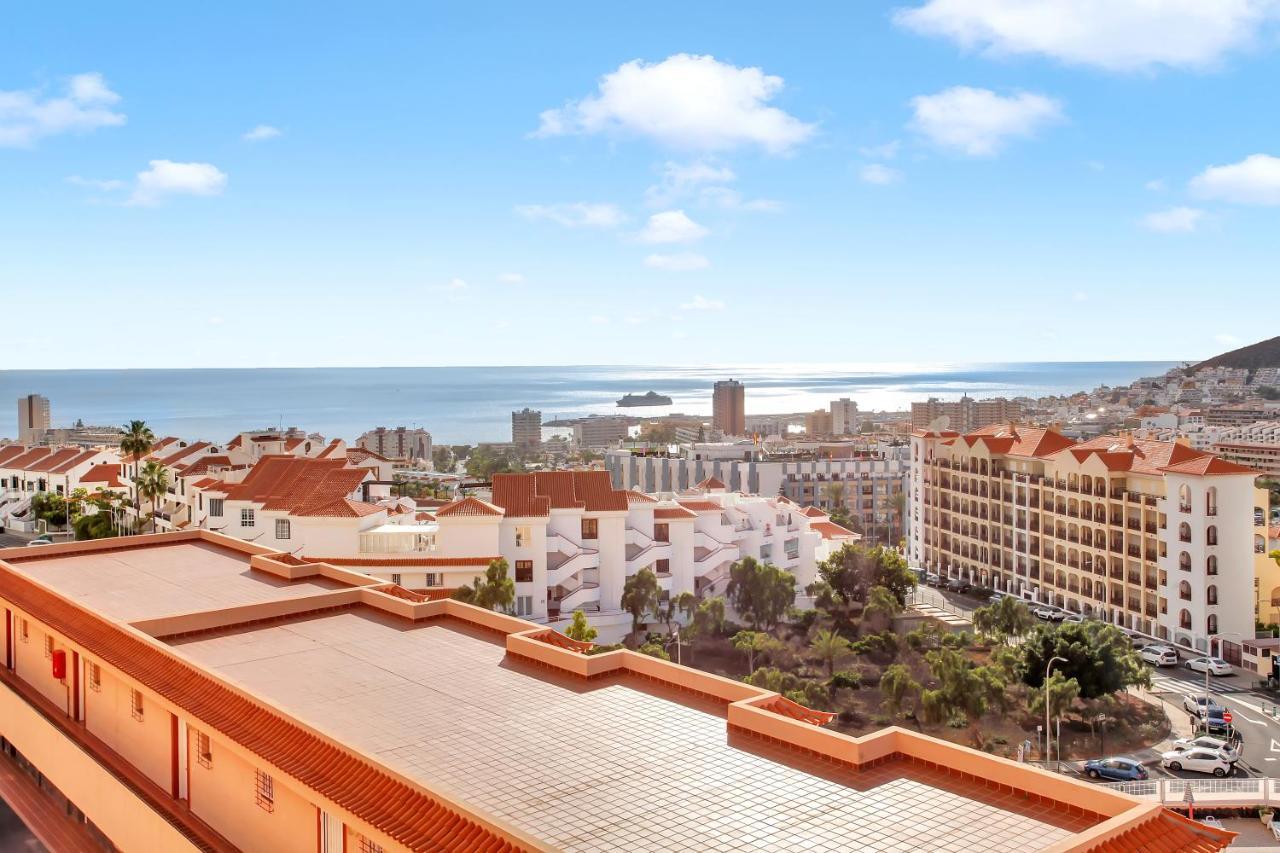 Top Floor, Sea View, Huge Terrace, Heated Pool, Garage Los Cristianos  Dış mekan fotoğraf